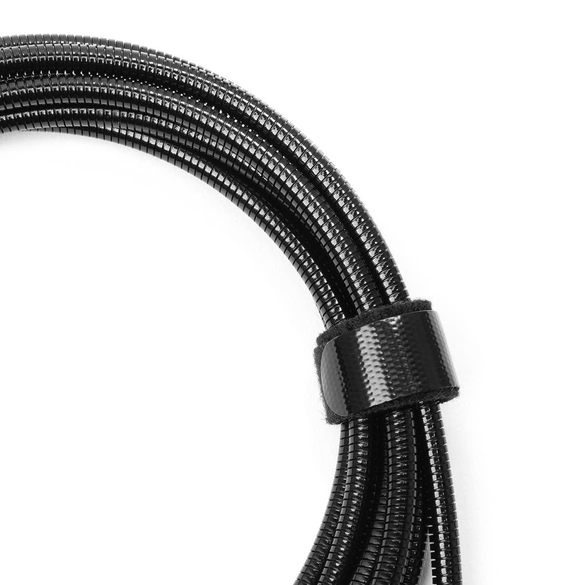 Cummins CMN4717 Aux to Aux Cable for Audio Connect with Wrap Attachment 3.5mm Male to Male – 8 Feet(8 Feet)