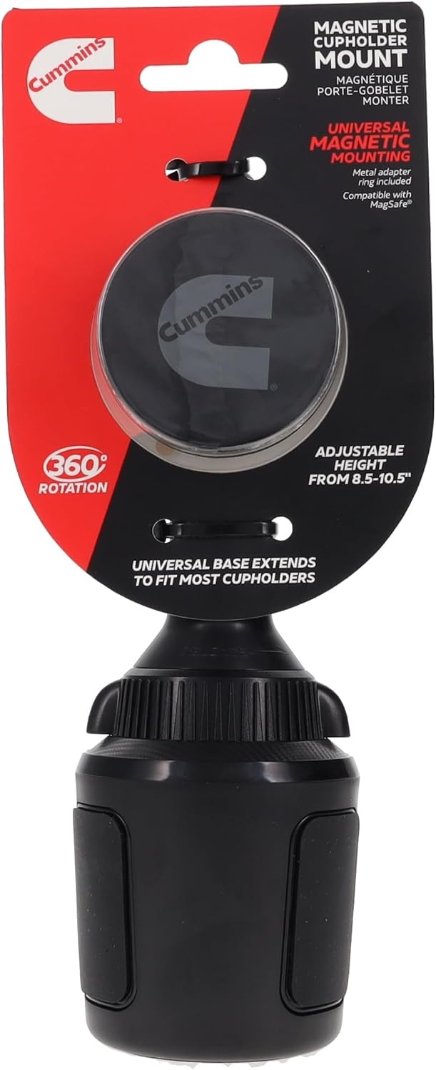 Cummins Magnetic Cupholder Phone Mount
