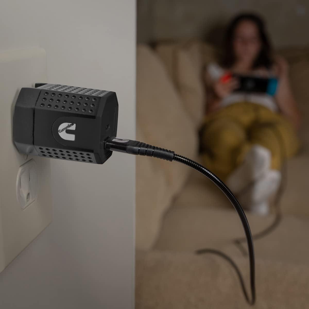 Cummins Android Compatible Charger Cord Type C 8ft Metal Braided C-A Cable CMN5029-8 Feet Long(8 Feet)