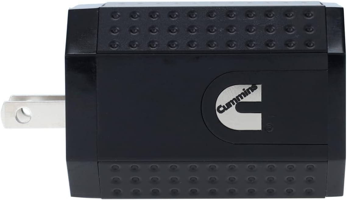 Cummins USB-C Fast Charging Wall Charger 32W Dual Port Type C Power CMN5045, Black