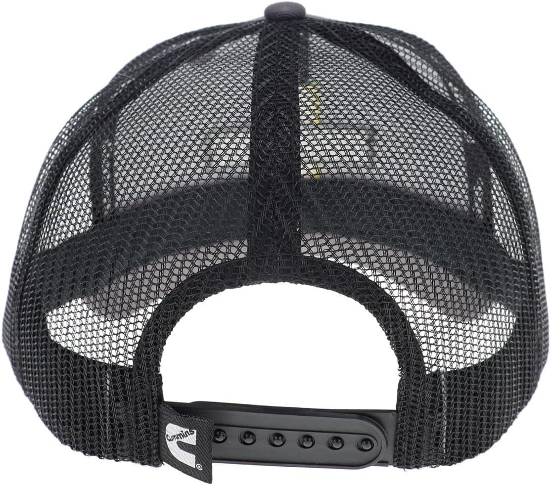 Cummins Hat Vintage Baseball Cap 1952 Cummins Logo Snapback Trucker Hats for Men Women, Mesh Snapback Cap(Gray)