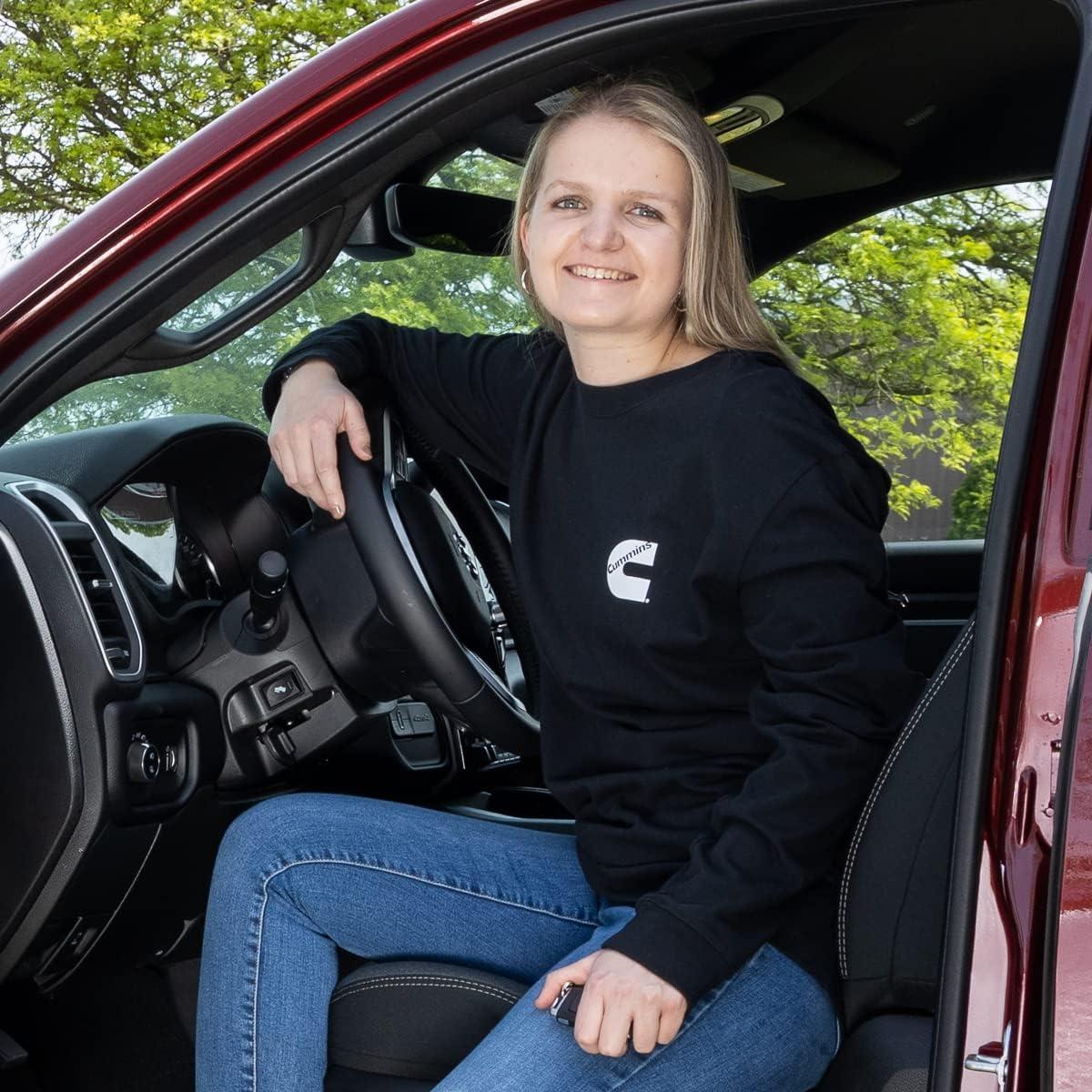 Cummins Long Sleeve Shirt, Black, S – 4XL(Black)