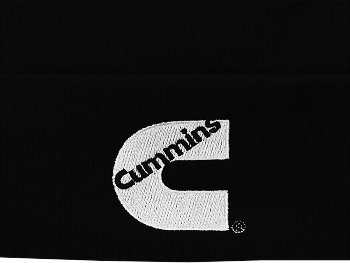 Cummins Hoodie Mens Womens Sweatshirt Pullover Logo Hoodies(Black)