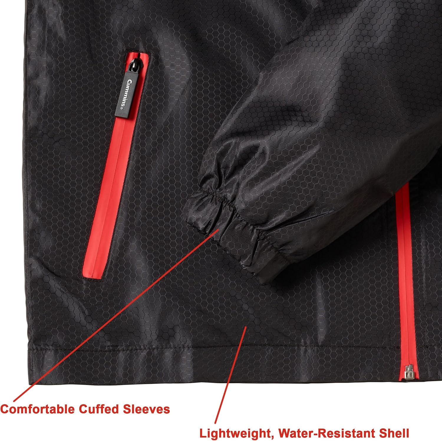Cummins Rain Jacket(X-Large)