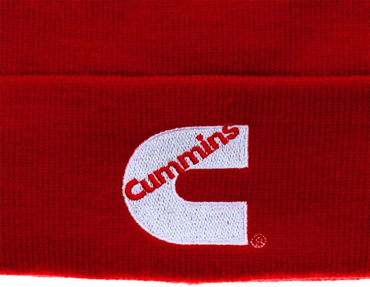 Cummins Hoodie Mens Womens Sweatshirt Pullover Logo Hoodies(Red)