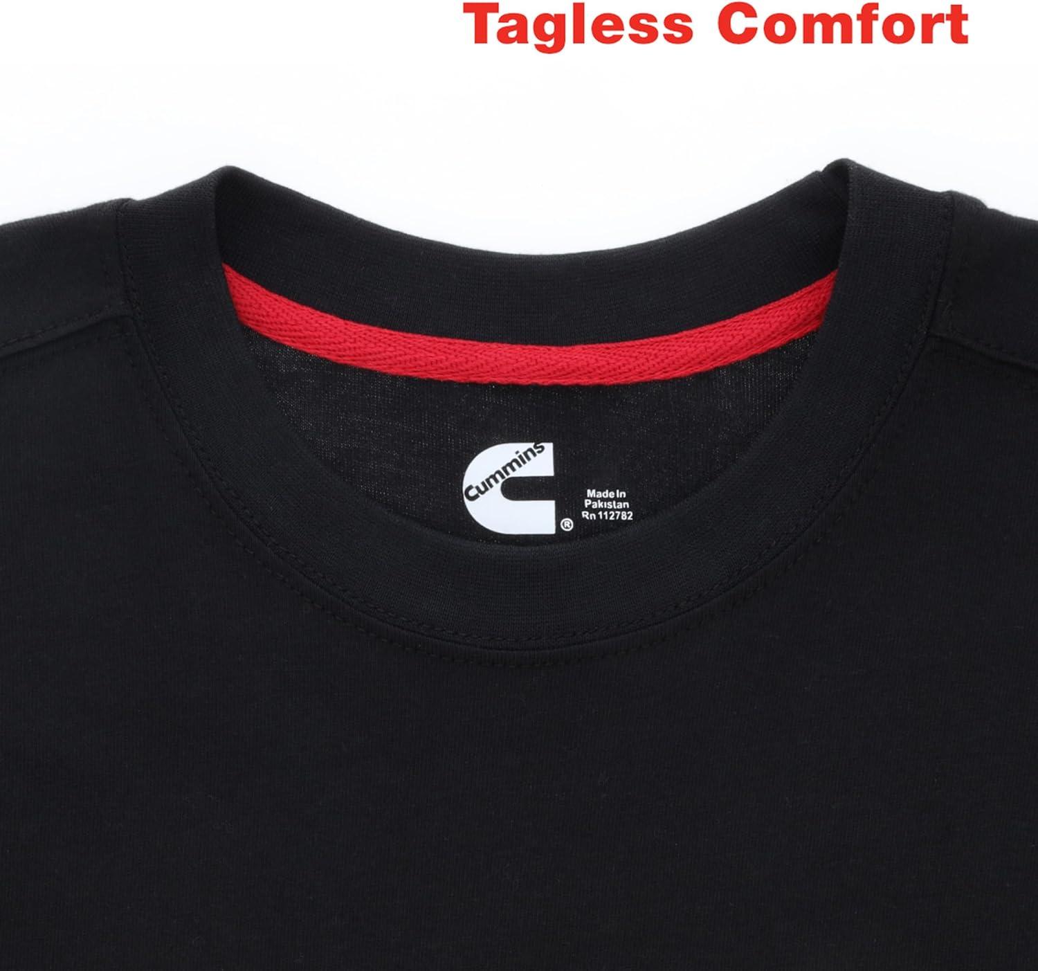 Cummins Standard T-Shirt, Black, M – 3XL(Black)