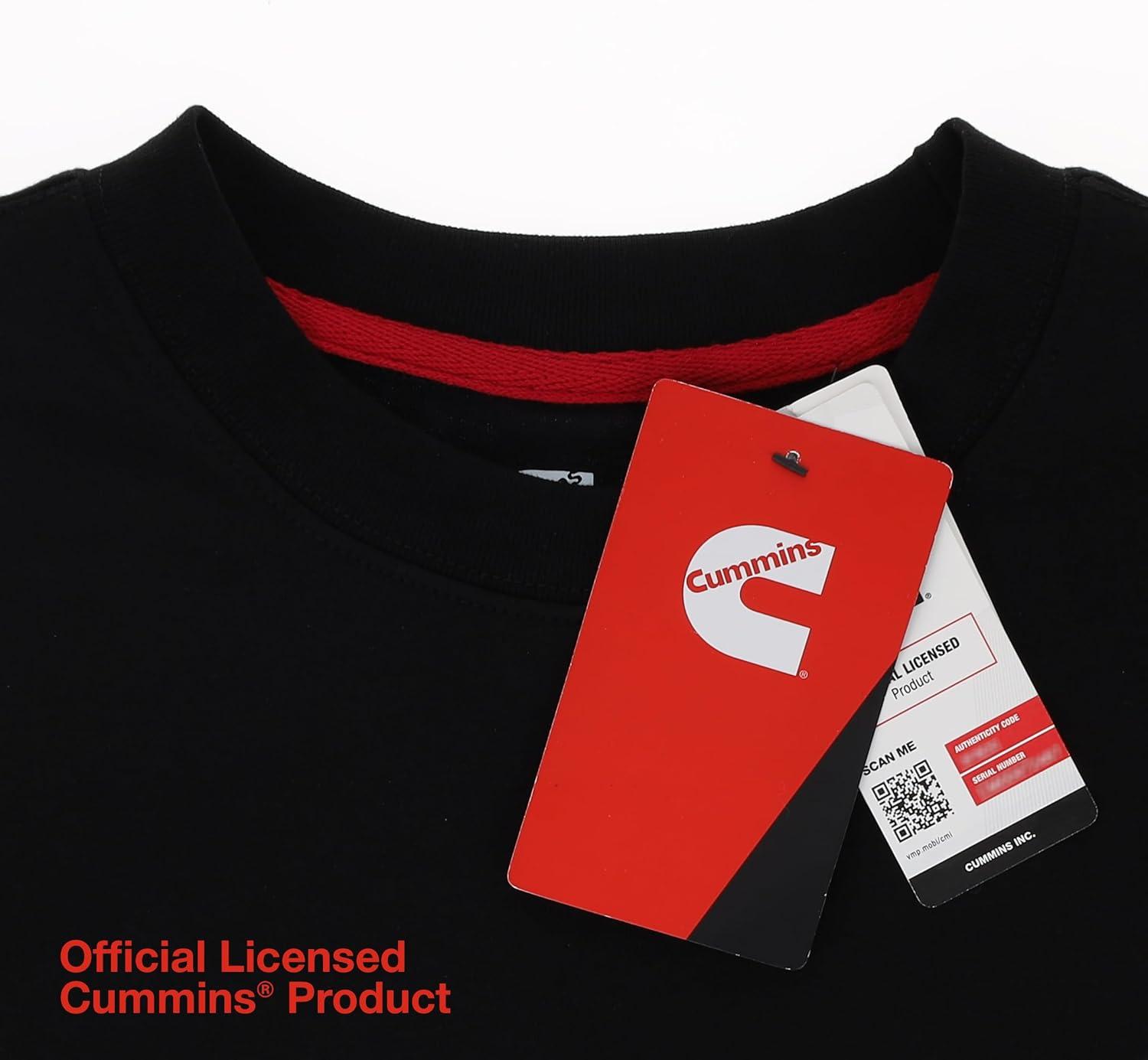 Cummins Standard T-Shirt, Black, M – 3XL(Black)