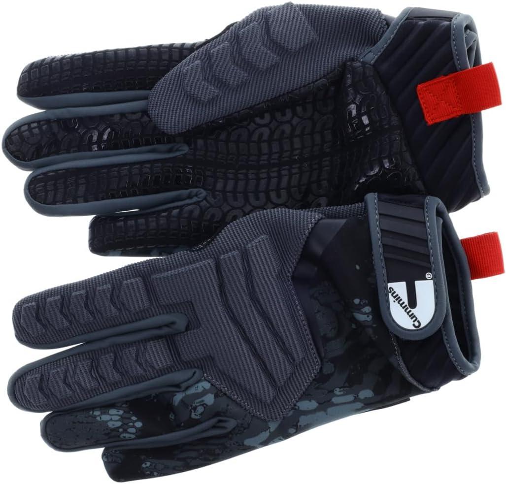 Cummins Pro Mechanic Glove – Professional Tool Grip Mechanics Work Gloves for Men Women with Impact Protection, Large(Large)