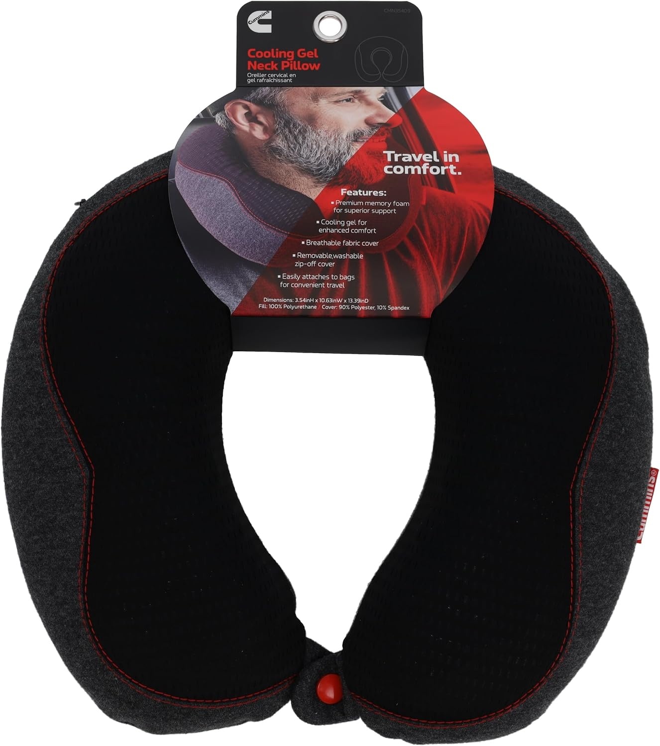 Cummins Cooling Gel Neck Pillow CMN35409